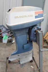 lot 273 image: Evinrude Outboard 50 HP 1973