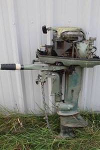 lot 277 image: Johnson 20 Hp Outboard 1967