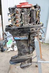 lot 283 image: Mercury 50 Hp Outboard 1977
