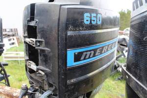 lot 293 image: Mercury 65 Hp Outboard 1975 3 Cyl