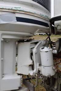 lot 294 image: Force 85 Hp Outboard 1985 Tilt and Trim