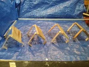 lot 55 image: Lot of step platforms.