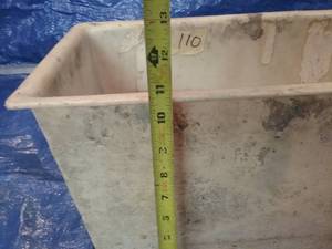 lot 110 image: . Storage compartment. 20 by 10 by 10.5 by 10.