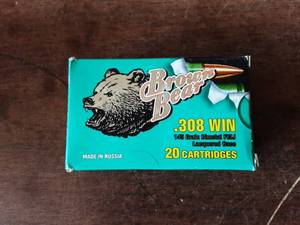 Box 20 Winchester .308 Cartridges