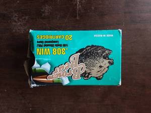 Box 20 Winchester .308 Cartridges