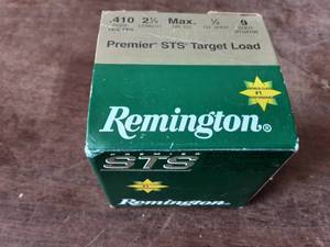 Box 25 .410 Remington 2-12 #9 Shot Shells