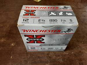 Box 25 Winchester 12 Ga. 2-34 #5 Shot Shells