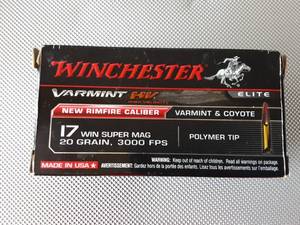 Winchester 17 Super Mag Full Box 50