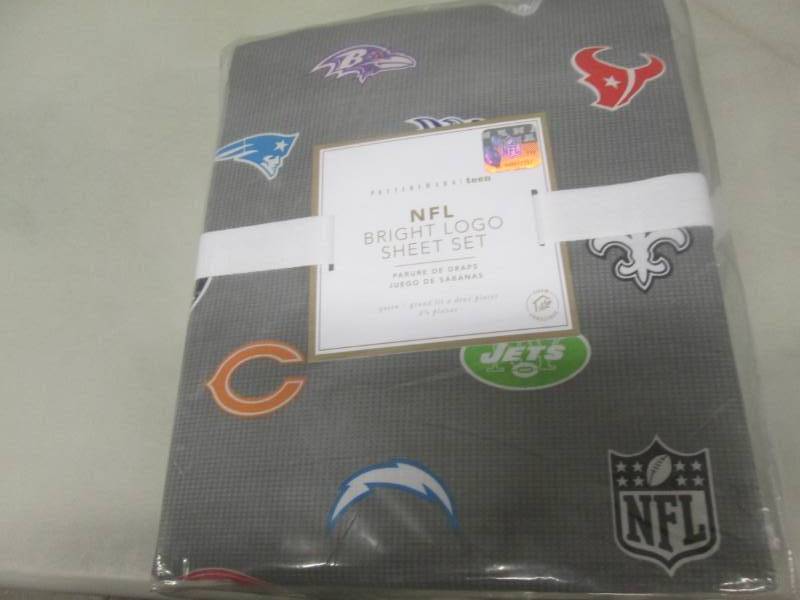 Pottery barn nfl sheets best sale