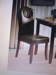 lot 12 image: Nailhead Dining Chair open box Reta...