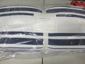 lot 48 image: Pottery Barn Harper Bumper Retail $...