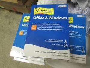 lot 201 image: Lot of Office & Windows Tutirials...