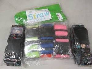 lot 209 image: 8 Luggage Belts , Straws...