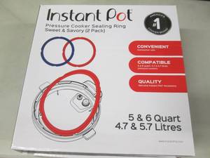 lot 210 image: 3- 2pks Instant Pots Pressure Cooke...