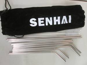 lot 230 image: 4 Sets- SENHAI Set of 8 Stainless S...