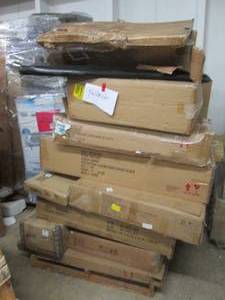 lot 243 image: Pallet of Furniture Damaged or Mis...