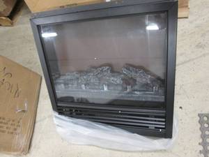 lot 246 image: Electric Fireplace Insert open box ...
