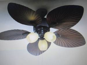 lot 308 image: 5 Leaf Ceiling Fan open box Retail ...