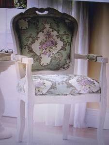 lot 313 image: Rupert Rose Hand-Carved Chair open ...
