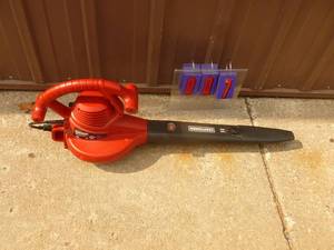Craftsman 110 volt blowervac. No bag included. Tested & works. As shown.
