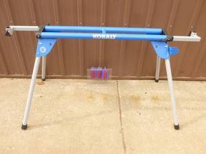 Kobalt miter saw. Stand only. Looks new. As shown.