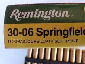 lot 135 image: Remington 30-06 Bullets