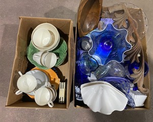 lot 67 image: Kitchen and Assortment of Glassware