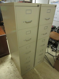 lot 119 image: STEELCASE FILE CABINETS
