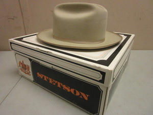 lot 150 image: STETSON HAT, SIZE 7 14