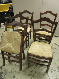 lot 171 image: BALLARD DESIGNS FOLDING CHAIRS