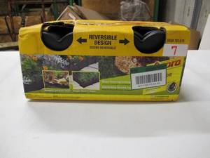 20 ft. Black Interlocking Plastic Landscape Edging