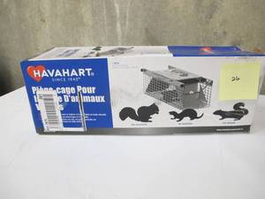 Small 2-Door Professional Live Animal Cage Trap for Rat, Squirrel, Chipmunk, and Weasel