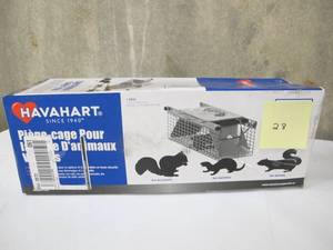 Small 2-Door Professional Live Animal Cage Trap for Rat, Squirrel, Chipmunk, and Weasel