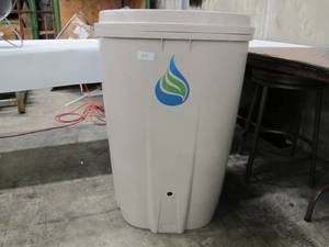 55 Gal. Rain Barrel with Brass Spigot