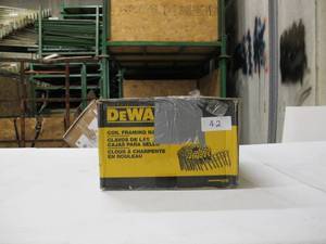 2-12 in. x 0.099 in. Metal Coil Nails 3600 per Box