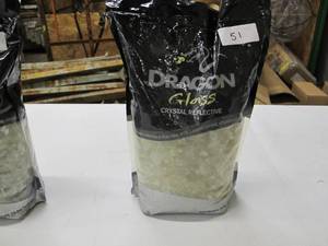10 lbs. Crystal Cashews Decorative Glass