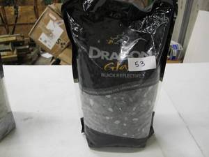 Black Reflective Decorative Glass 10 lb