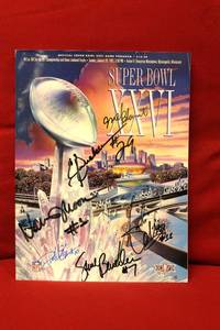 lot 11 image: Vintage 1992 Super Bowl XXVI Program