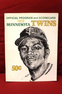 lot 16 image: Minnesota Twins 1975 Program And Scorecard