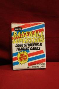 lot 31 image: Fleer 1988 Baseball Superstars Stickers And Trading Cards Unopened