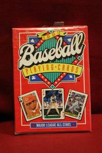 lot 35 image: 1991 Baseball Playing Cards