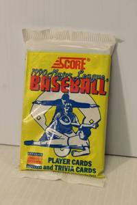 lot 46 image: Score 1990 Major League Baseball Player Cards And Trivia Cards