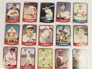 lot 37 image: 1988 Baseball Legends Pacific Trading cards