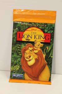 lot 48 image: 1995 The Lion King Collector Card