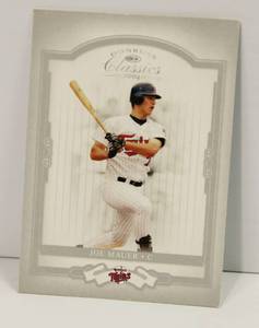 lot 3 image: 2004 Joe Mauer,  Donruss Classics Baseball Card