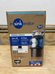 lot 41 image: InSinkErator Badger 15SS 34-HP Continuous Feed Garbage Disposal
