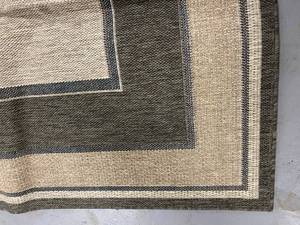 lot 50 image: Stylewell Jasper Gray 8 ft. x 12 ft. Border IndoorOutdoor Area Rug