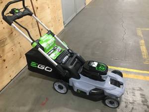 lot 73 image: EGO Power LM2101 21 in. 56 volt Battery Manual-Push Lawn Mower Kit