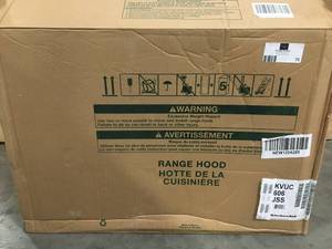 lot 75 image: KitchenAid 36 in. Under the Cabinet Commercial-Style Range Hood in Stainless Steel