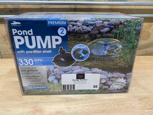 lot 88 image: SMARTPOND 330-GPH Premium Pond Pump